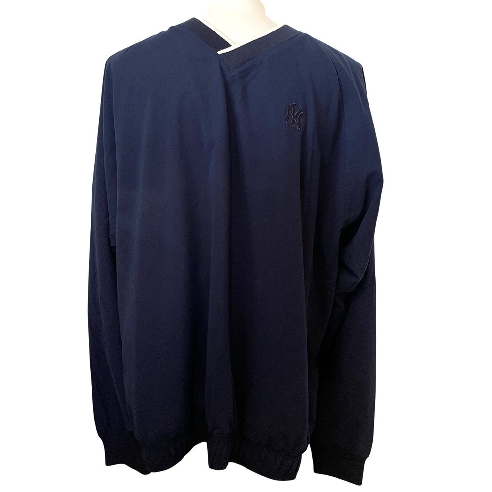 NEW YORK YANKEES Adidas Pullover Jacket XL X-Large